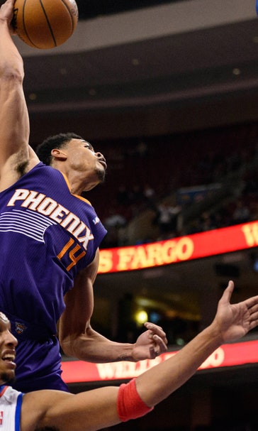 Suns start hot, handle 76ers for second straight win